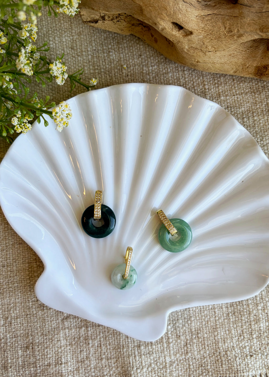 Full Circle Gemstone Pendants