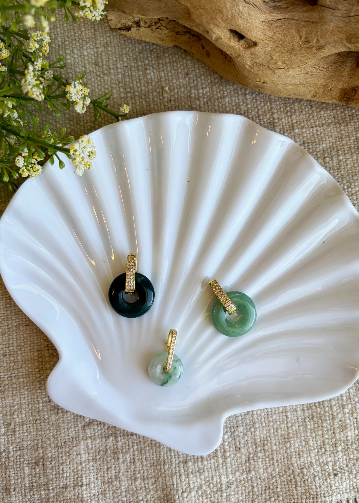 Full Circle Gemstone Pendants