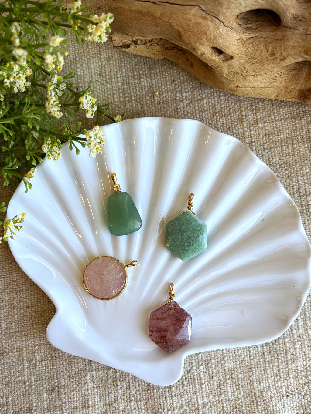 One-of-a-Kind Gemstone Pendants